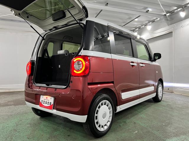 ムーヴキャンバスストライプスGターボ 車検整備付/走行20426キロ/ナビ1年保証距離無制限 走行距離20426キロ 純正フルセグナビ バックカメラ ドラレコ 純正マット サイドエアバッグ LEDヘッドランプ アイドリングストップ シートヒーター 両側電動スライドドア(埼玉県)の中古車