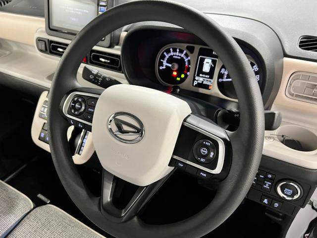 ムーヴキャンバスストライプスGターボ 車検整備付/走行20426キロ/ナビ1年保証距離無制限 走行距離20426キロ 純正フルセグナビ バックカメラ ドラレコ 純正マット サイドエアバッグ LEDヘッドランプ アイドリングストップ シートヒーター 両側電動スライドドア(埼玉県)の中古車