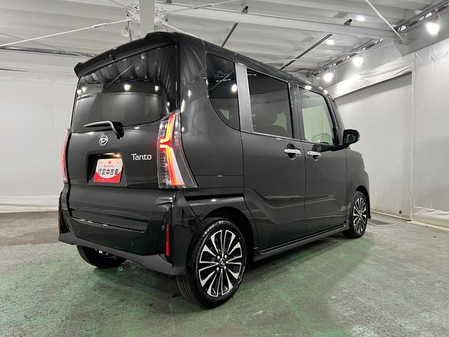 タントカスタムＲＳリミテッド　走行３０５９キロ／展示／試乗車１年保証・走行距離無制限　サイドエアバック　クリアランスソナー　オートマチックハイビーム　オートライト　ＬＥＤヘッドライト　ベンチシート　シートヒーター　両側電動スライドドア（埼玉県）の中古車