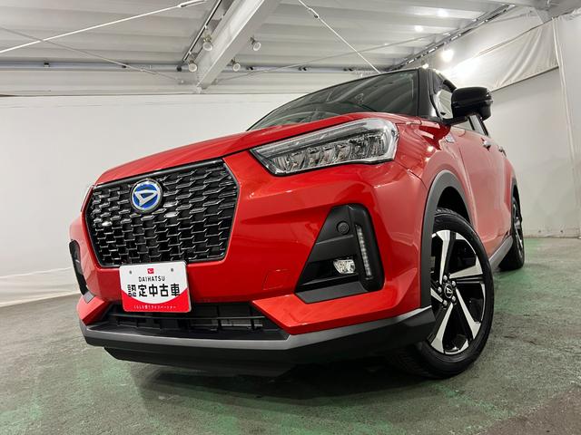 ロッキープレミアムG HEV 走行12455キロ/純正ナビ/ドラレコ1年保証距離無制限 走行距離12455キロ 純正フルセグナビ バックカメラ ドラレコ 純正マット サイドエアバッグ LEDヘッドランプ シートヒーター オート格納式ドアミラー 電動パーキングブレーキ(埼玉県)の中古車