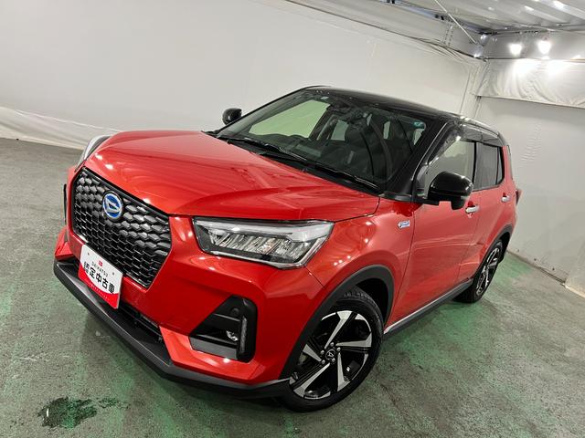 ロッキープレミアムG HEV 走行12455キロ/純正ナビ/ドラレコ1年保証距離無制限 走行距離12455キロ 純正フルセグナビ バックカメラ ドラレコ 純正マット サイドエアバッグ LEDヘッドランプ シートヒーター オート格納式ドアミラー 電動パーキングブレーキ(埼玉県)の中古車
