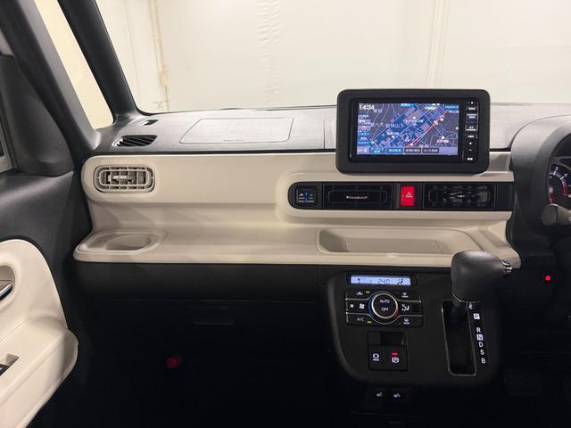ムーヴキャンバスストライプスＧ　走行４７６６０キロ／ナビ／バックカメラ一年保証・走行距離無制限　フルセグナビ　Ｂｌｕｅｔｏｏｔｈ　バックカメラ　クリアランスソナー　オートライト　ＬＥＤヘッドライト　シートヒーター　両側電動スライドドア（埼玉県）の中古車