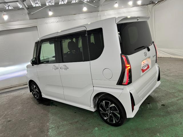 タントカスタムＸ　走行４３６１キロ／純正フルセグナビ／ドラレコワンオーナー　禁煙車　純正フルセグナビ　パノラマモニター　ドラレコ　サイドエアバッグ　ＬＥＤヘッドランプ　アイドリングストップ　シートヒーター　両側電動スライドドア（埼玉県）の中古車