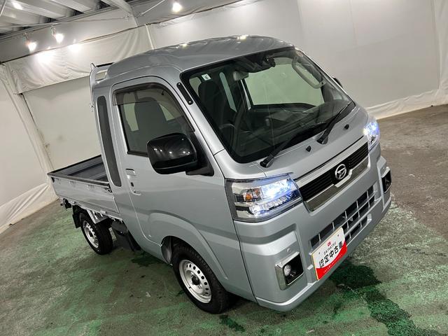 ハイゼットトラックジャンボエクストラ　車検整備付／走行２６８８０キロ／純正ナビ１年保証距離無制限　走行距離２６８８０キロ　純正フルセグナビ　ブルートゥース　ドラレコ　純正マット　クリアランスソナー　オートライト　ＬＥＤヘッドランプ　アイドリングストップ　大型ＬＥＤ荷台作業灯（埼玉県）の中古車