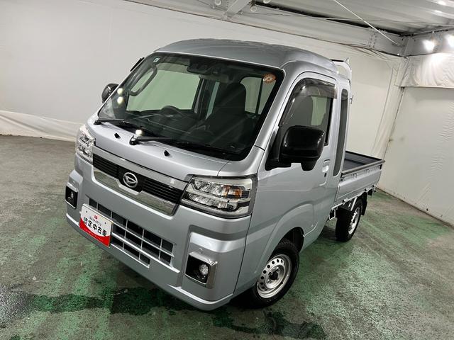 ハイゼットトラックジャンボエクストラ　車検整備付／走行２６８８０キロ／純正ナビ１年保証距離無制限　走行距離２６８８０キロ　純正フルセグナビ　ブルートゥース　ドラレコ　純正マット　クリアランスソナー　オートライト　ＬＥＤヘッドランプ　アイドリングストップ　大型ＬＥＤ荷台作業灯（埼玉県）の中古車