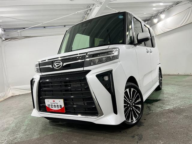 タントカスタムＲＳ　走行１３３９キロ／ＬＥＤヘッドランプ／マット１年保証距離無制限　走行距離１３３９キロ　マット　サイドエアバッグ　ＬＥＤヘッドランプ　アイドリングストップ　シートヒーター　両側電動スライドドア　オート格納式ドアミラー　電動パーキングブレーキ（埼玉県）の中古車