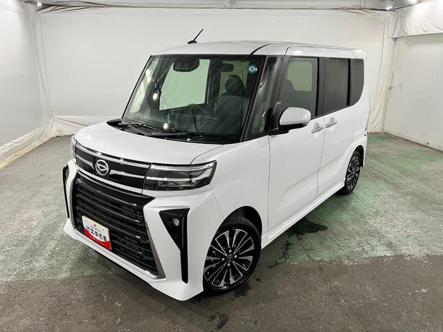 タントカスタムＲＳ　走行１３３９キロ／ＬＥＤヘッドランプ／マット１年保証距離無制限　走行距離１３３９キロ　マット　サイドエアバッグ　ＬＥＤヘッドランプ　アイドリングストップ　シートヒーター　両側電動スライドドア　オート格納式ドアミラー　電動パーキングブレーキ（埼玉県）の中古車