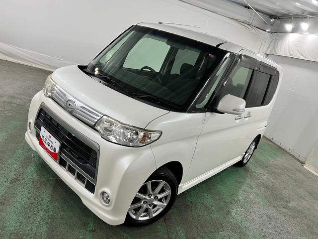 タントカスタムL 車検整備付/走行54598キロ/純正マット1年保証距離無制限 走行距離54598キロ 純正マット 助手席エアバッグ HIDヘッドランプ 電動格納式ドアミラー オートエアコン(埼玉県)の中古車