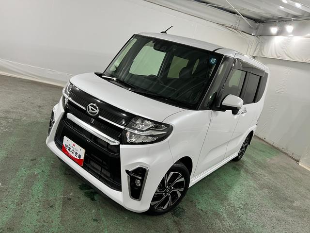 タントカスタムX 走行24798キロ/ナビ/ブラインドスポット一年保証・走行距離無制限 フルセグナビ Bluetooth 全周囲カメラ ドラレコ ETC クリアランスソナー オートライト LEDヘッドライト シートヒーター 両側電動スライドドア(埼玉県)の中古車