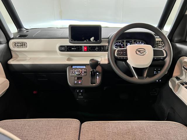 ムーヴキャンバスストライプスG 走行1031キロ/シートヒーター/両側電動1年保証距離無制限 走行距離1031キロ マット サイドエアバッグ LEDヘッドランプ アイドリングストップ シートヒーター 両側電動スライドドア オート格納式ドアミラー 電動パーキングブレーキ(埼玉県)の中古車