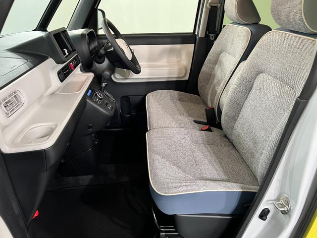 ムーヴキャンバスストライプスG 走行1031キロ/シートヒーター/両側電動1年保証距離無制限 走行距離1031キロ マット サイドエアバッグ LEDヘッドランプ アイドリングストップ シートヒーター 両側電動スライドドア オート格納式ドアミラー 電動パーキングブレーキ(埼玉県)の中古車