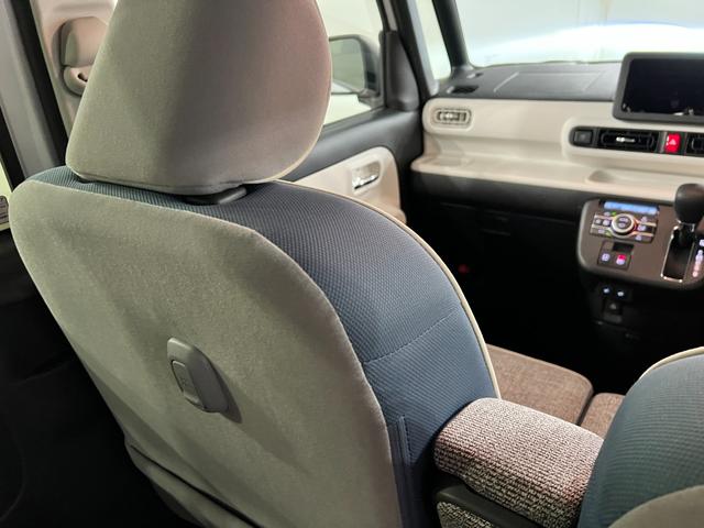 ムーヴキャンバスストライプスG 走行1031キロ/シートヒーター/両側電動1年保証距離無制限 走行距離1031キロ マット サイドエアバッグ LEDヘッドランプ アイドリングストップ シートヒーター 両側電動スライドドア オート格納式ドアミラー 電動パーキングブレーキ(埼玉県)の中古車