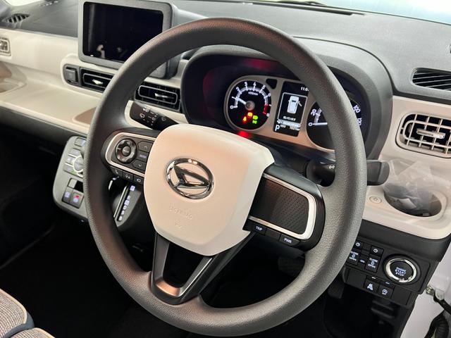 ムーヴキャンバスストライプスG 走行1031キロ/シートヒーター/両側電動1年保証距離無制限 走行距離1031キロ マット サイドエアバッグ LEDヘッドランプ アイドリングストップ シートヒーター 両側電動スライドドア オート格納式ドアミラー 電動パーキングブレーキ(埼玉県)の中古車