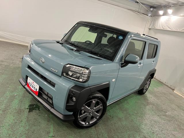タフトGターボ 走行1260キロ/社用車UP/LEDヘッドランプ1年保証距離無制限 走行距離1260キロ 純正マット 助手席エアバッグ サイドエアバッグ LEDヘッドランプ アイドリングストップ シートヒーター オート格納式ドアミラー 電動パーキングブレーキ(埼玉県)の中古車