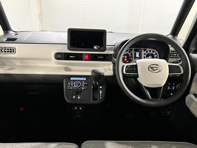 ムーヴキャンバスストライプスG 走行2404キロ/LEDヘッドランプ/マット1年保証距離無制限 走行距離2404キロ 純正マット サイドエアバッグ LEDヘッドランプ アイドリングストップ シートヒーター 両側電動スライドドア オート格納式ドアミラー(埼玉県)の中古車