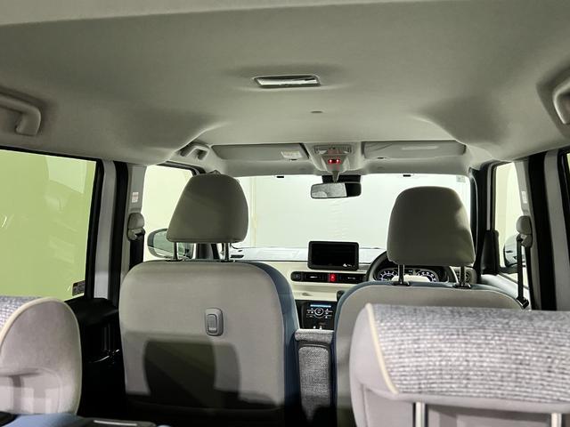 ムーヴキャンバスストライプスG 走行2404キロ/LEDヘッドランプ/マット1年保証距離無制限 走行距離2404キロ 純正マット サイドエアバッグ LEDヘッドランプ アイドリングストップ シートヒーター 両側電動スライドドア オート格納式ドアミラー(埼玉県)の中古車