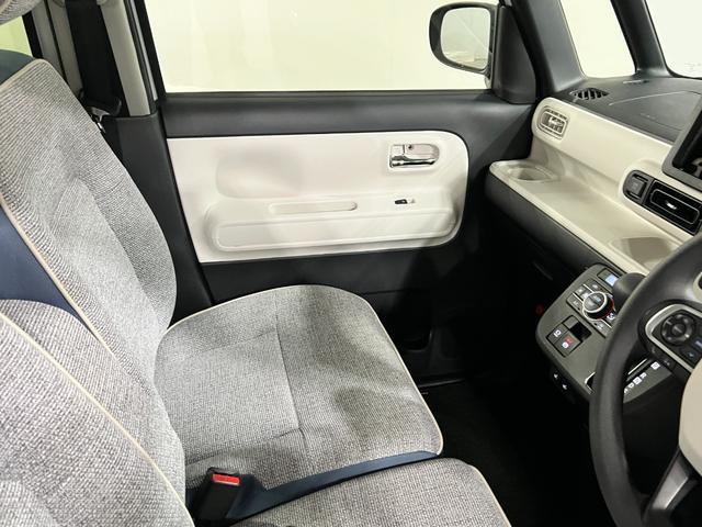 ムーヴキャンバスストライプスG 走行2404キロ/LEDヘッドランプ/マット1年保証距離無制限 走行距離2404キロ 純正マット サイドエアバッグ LEDヘッドランプ アイドリングストップ シートヒーター 両側電動スライドドア オート格納式ドアミラー(埼玉県)の中古車
