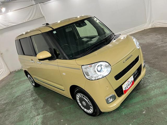 ムーヴキャンバスセオリーＧターボ　走行９７キロ／９型ディスプレイオーディオ１年保証距離無制限　走行距離９７キロ　純正ディスプレイオーディオ　バックカメラ　純正マット　サイドエアバッグ　ＬＥＤヘッドランプ　アイドリングストップ　シートヒーター　両側電動スライドドア（埼玉県）の中古車
