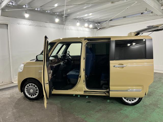 ムーヴキャンバスセオリーＧターボ　走行９７キロ／９型ディスプレイオーディオ１年保証距離無制限　走行距離９７キロ　純正ディスプレイオーディオ　バックカメラ　純正マット　サイドエアバッグ　ＬＥＤヘッドランプ　アイドリングストップ　シートヒーター　両側電動スライドドア（埼玉県）の中古車