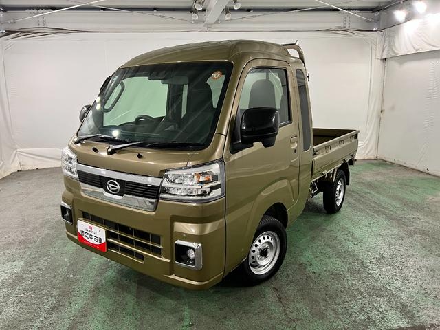 ハイゼットトラックジャンボエクストラ 4WD/走行10850キロ/純正マット1年保証距離無制限 走行距離10850キロ 純正フロアマット 助手席エアバック クリアランスソナー オートライト LEDヘッドランプ アイドリングストップ 大型LED荷台作業灯(埼玉県)の中古車