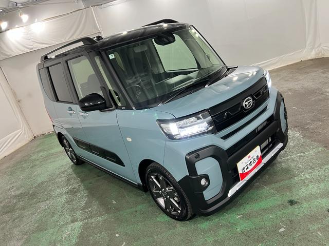 タントファンクロスターボ 走行中394キロ/LEDヘッドランプ1年保証距離無制限 走行距離5394キロ 純正マット サイドエアバッグ LEDヘッドランプ アイドリングストップ シートヒーター 両側電動スライドドア オート格納式ドアミラー 電動パーキングブレーキ(埼玉県)の中古車