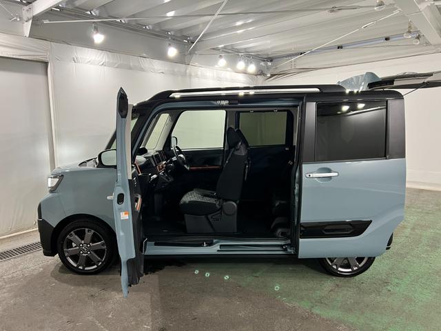 タントファンクロスターボ 走行中394キロ/LEDヘッドランプ1年保証距離無制限 走行距離5394キロ 純正マット サイドエアバッグ LEDヘッドランプ アイドリングストップ シートヒーター 両側電動スライドドア オート格納式ドアミラー 電動パーキングブレーキ(埼玉県)の中古車