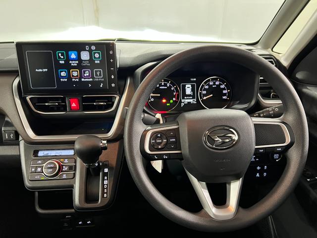 ムーヴ 中古車 Ｇ　走行５１１キロ／ディスプレイＯＤ／Ｂカメラ／試乗車１年保証・走行距離無制限　サイドエアバック　クリアランスソナー　オートマチックハイビーム　オートライト　ＬＥＤヘッドライト　ベンチシート　シートヒーター　片側電動スライド