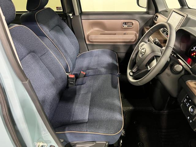 ムーヴキャンバスセオリーＧ　走行６３キロ／ナビ／バックカメラ／試乗車１年保証・走行距離無制限　フルセグナビ　Ｂｌｕｅｔｏｏｔｈ　バックカメラサイドエアバック　クリアランスソナー　オートライト　ＬＥＤヘッドライト　ベンチシート　シートヒーター　両側電動スライド（埼玉県）の中古車