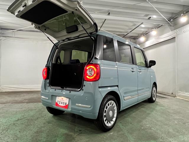 ムーヴキャンバスセオリーＧ　走行６３キロ／ナビ／バックカメラ／試乗車１年保証・走行距離無制限　フルセグナビ　Ｂｌｕｅｔｏｏｔｈ　バックカメラサイドエアバック　クリアランスソナー　オートライト　ＬＥＤヘッドライト　ベンチシート　シートヒーター　両側電動スライド（埼玉県）の中古車