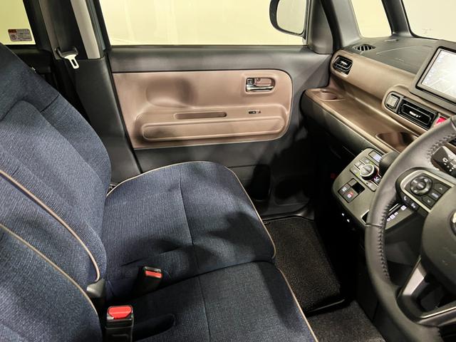 ムーヴキャンバスセオリーＧ　走行６３キロ／ナビ／バックカメラ／試乗車１年保証・走行距離無制限　フルセグナビ　Ｂｌｕｅｔｏｏｔｈ　バックカメラサイドエアバック　クリアランスソナー　オートライト　ＬＥＤヘッドライト　ベンチシート　シートヒーター　両側電動スライド（埼玉県）の中古車
