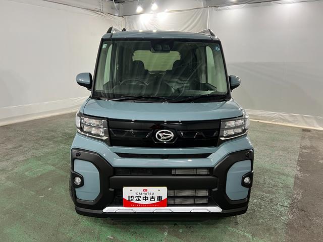 タントファンクロスリミテッド　走行３２７１キロ／展示／試乗車１年保証・走行距離無制限　サイドエアバック　クリアランスソナー　オートマチックハイビーム　オートライト　ＬＥＤヘッドライト　ベンチシート　シートヒーター　両側電動スライドドア（埼玉県）の中古車