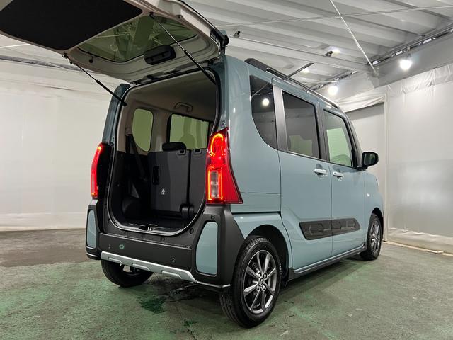 タントファンクロスリミテッド　走行３２７１キロ／展示／試乗車１年保証・走行距離無制限　サイドエアバック　クリアランスソナー　オートマチックハイビーム　オートライト　ＬＥＤヘッドライト　ベンチシート　シートヒーター　両側電動スライドドア（埼玉県）の中古車