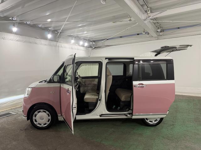 ムーヴキャンバスGメイクアップVS SA3 走行71244キロ/車検整備付一年保証・走行距離無制限 フルセグナビ Bluetooth 全周囲カメラ ドラレコ オートライト LEDヘッドライト シートヒーター 両側電動スライドドア(埼玉県)の中古車