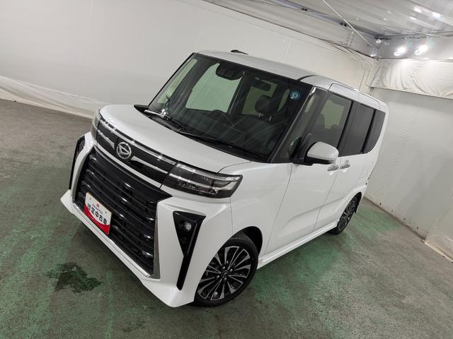 タントカスタムＲＳ　走行４７１９８キロ／クリアランスソナー１年保証・走行距離無制限　サイドエアバック　クリアランスソナー　オートマチックハイビーム　オートライト　ＬＥＤヘッドライト　ベンチシート　シートヒーター　両側電動スライドドア（埼玉県）の中古車