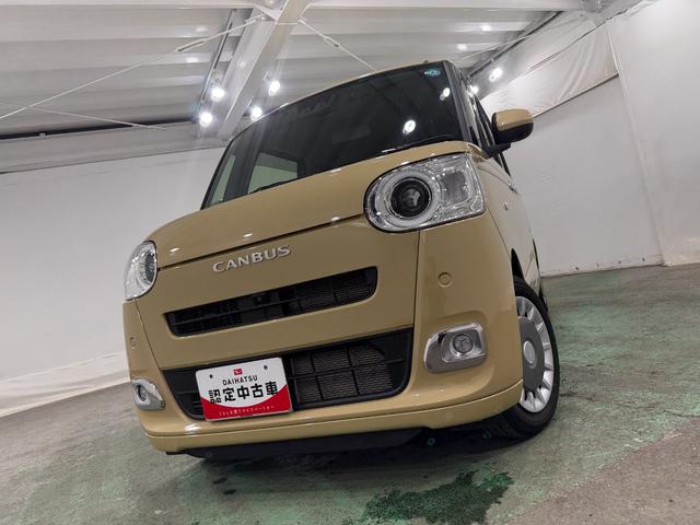 ムーヴキャンバスセオリーG 走行3249キロ/純正フルセグナビ/ドラレコ1年保証距離無制限 走行距離3249キロ 純正フルセグナビ パノラマモニター ドラレコ 純正マット サイドエアバッグ LEDヘッドランプ アイドリングストップ シートヒーター オート格納式ドアミラー(埼玉県)の中古車