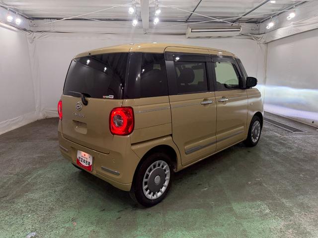 ムーヴキャンバスセオリーG 走行3249キロ/純正フルセグナビ/ドラレコ1年保証距離無制限 走行距離3249キロ 純正フルセグナビ パノラマモニター ドラレコ 純正マット サイドエアバッグ LEDヘッドランプ アイドリングストップ シートヒーター オート格納式ドアミラー(埼玉県)の中古車