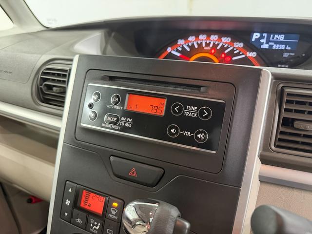 タントＸ　走行３３３８１キロ／ＣＤチューナー／片側電動スライドドア一年保証・走行距離無制限　オートライト　アイドリングストップ　ベンチシート　片側電動スライドドア　助手席エアバック　純正カーペットマット（東京都）の中古車