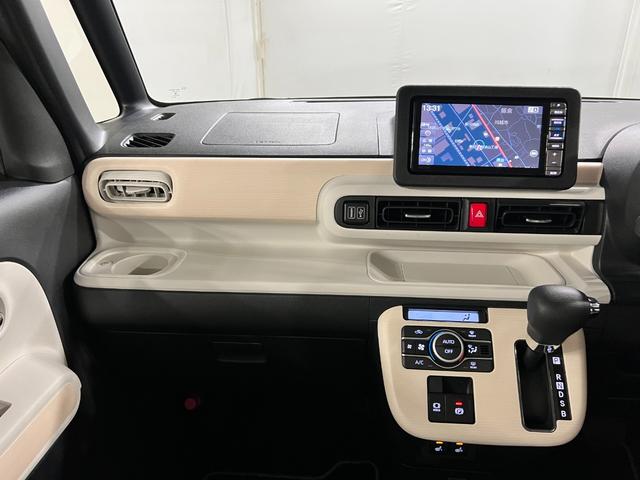 ムーヴキャンバスストライプスG 車検整備付/走行26170キロ/ナビドラレコ1年保証距離無制限 走行距離26170キロ 純正フルセグナビ パノラマモニター ドラレコ 純正マット サイドエアバッグ LEDヘッドランプ アイドリングストップ シートヒーター 両側電動スライドドア(東京都)の中古車