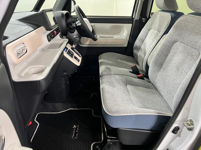 ムーヴキャンバスストライプスG 車検整備付/走行26170キロ/ナビドラレコ1年保証距離無制限 走行距離26170キロ 純正フルセグナビ パノラマモニター ドラレコ 純正マット サイドエアバッグ LEDヘッドランプ アイドリングストップ シートヒーター 両側電動スライドドア(東京都)の中古車