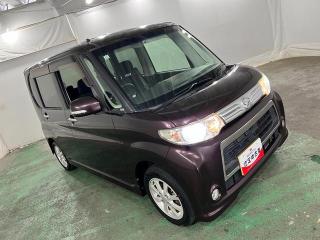 タントカスタムＸ　走行８１１３９キロ／車検整備付／ＨＩＤライト一年保証・走行距離無制限　ＨＩＤヘッドライト　ベンチシート　片側電動スライドドア　助手席エアバック　純正カーペットマット（埼玉県）の中古車