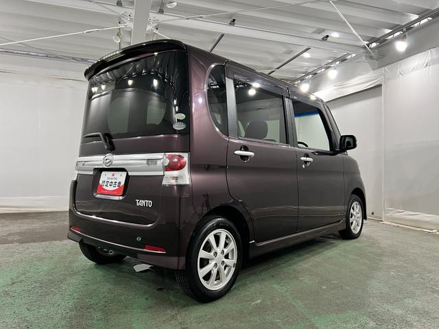 タントカスタムＸ　走行８１１３９キロ／車検整備付／ＨＩＤライト一年保証・走行距離無制限　ＨＩＤヘッドライト　ベンチシート　片側電動スライドドア　助手席エアバック　純正カーペットマット（埼玉県）の中古車