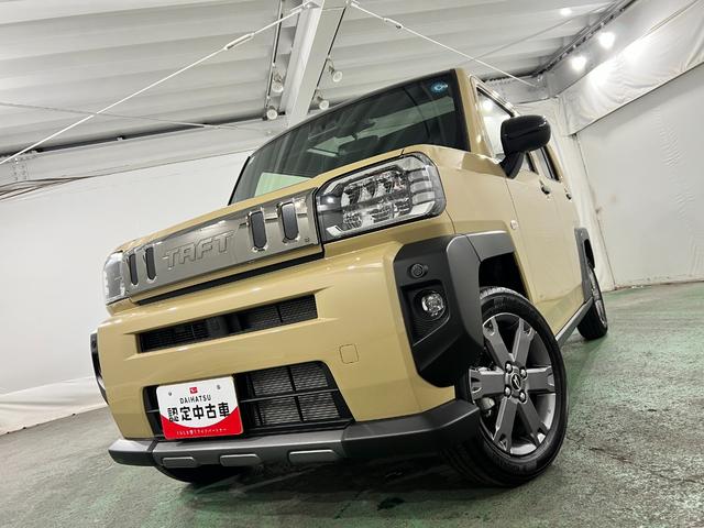 タフトG ダーククロムベンチャー 走行35キロ/LEDヘッドランプ1年保証距離無制限 走行距離35キロ 純正マット サイドエアバッグ LEDヘッドランプ アイドリングストップ シートヒーター オート格納式ドアミラー 電動パーキングブレーキ(埼玉県)の中古車