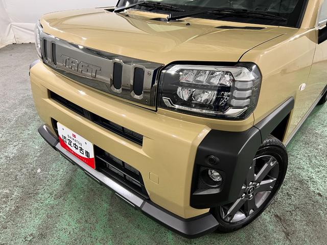 タフトG ダーククロムベンチャー 走行35キロ/LEDヘッドランプ1年保証距離無制限 走行距離35キロ 純正マット サイドエアバッグ LEDヘッドランプ アイドリングストップ シートヒーター オート格納式ドアミラー 電動パーキングブレーキ(埼玉県)の中古車