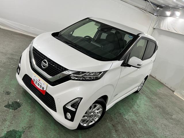 デイズハイウェイスター　Ｘ　軽雹害／走行３０７０４キロ／ナビ１年保証距離無制限　走行距離３０７０４キロ　フルセグナビ　前後ドライブレコーダー　ブルートゥース　純正マット　サイドエアバッグ　ＬＥＤヘッドランプ（埼玉県）の中古車
