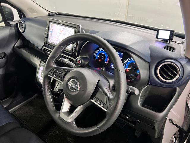 デイズハイウェイスター　Ｘ　軽雹害／走行３０７０４キロ／ナビ１年保証距離無制限　走行距離３０７０４キロ　フルセグナビ　前後ドライブレコーダー　ブルートゥース　純正マット　サイドエアバッグ　ＬＥＤヘッドランプ（埼玉県）の中古車