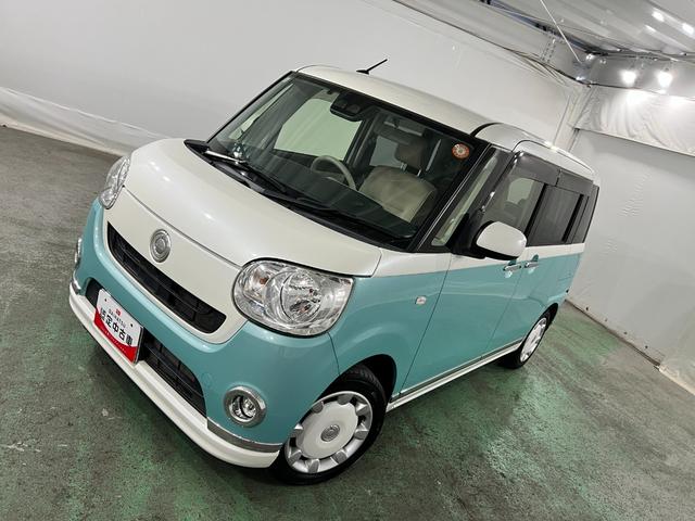 ムーヴキャンバスXリミテッドメイクアップ SAIII 軽雹害/車検整備付1年保証距離無制限 走行距離24684キロ フルセグナビ バックカメラ 純正マット サイドエアバッグ オートライト アイドリングストップ 両側電動スライドドア オート格納式ドアミラー(埼玉県)の中古車