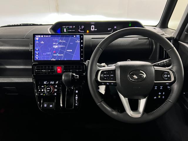 タント 中古車 カスタムＲＳ　走行４４８５８キロ／純正９インチナビ／ドラレコ１年保証距離無制限　走行距離４４８５８キロ　純正フルセグナビ　パノラマモニター　ドラレコ　純正マット　サイドエアバッグ　ＬＥＤヘッドランプ　アイドリングストップ　両側電動スライドドア