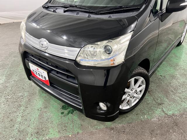 ムーヴカスタム　Ｘリミテッド　走行８４８７６キロ／ワンセグナビ１年保証距離無制限　走行距離８４８７６キロ　ワンセグナビ　バックカメラ　純正マット　ＬＥＤヘッドランプ　アイドリングストップ　電動格納式ドアミラー（埼玉県）の中古車