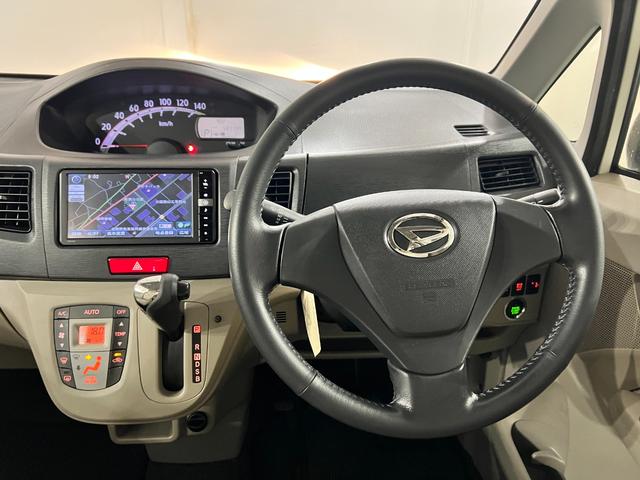 ムーヴX 走行58715キロ/ナビ/バックカメラ/マット1年保証距離無制限 走行距離58715キロ フルセグナビ バックカメラ ブルートゥース 純正マット 助手席エアバッグ アイドリングストップ 電動格納式ドアミラー(埼玉県)の中古車