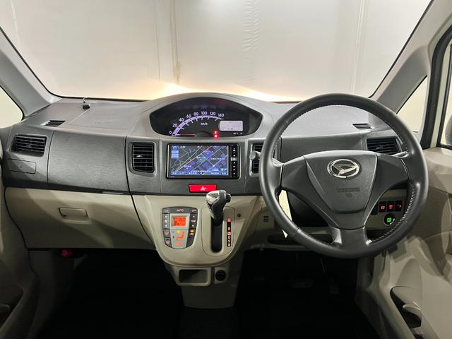 ムーヴX 走行58715キロ/ナビ/バックカメラ/マット1年保証距離無制限 走行距離58715キロ フルセグナビ バックカメラ ブルートゥース 純正マット 助手席エアバッグ アイドリングストップ 電動格納式ドアミラー(埼玉県)の中古車